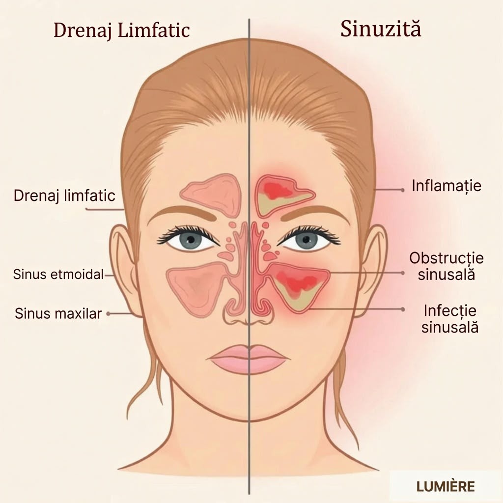 Diagramă Anatomie Sinusuri